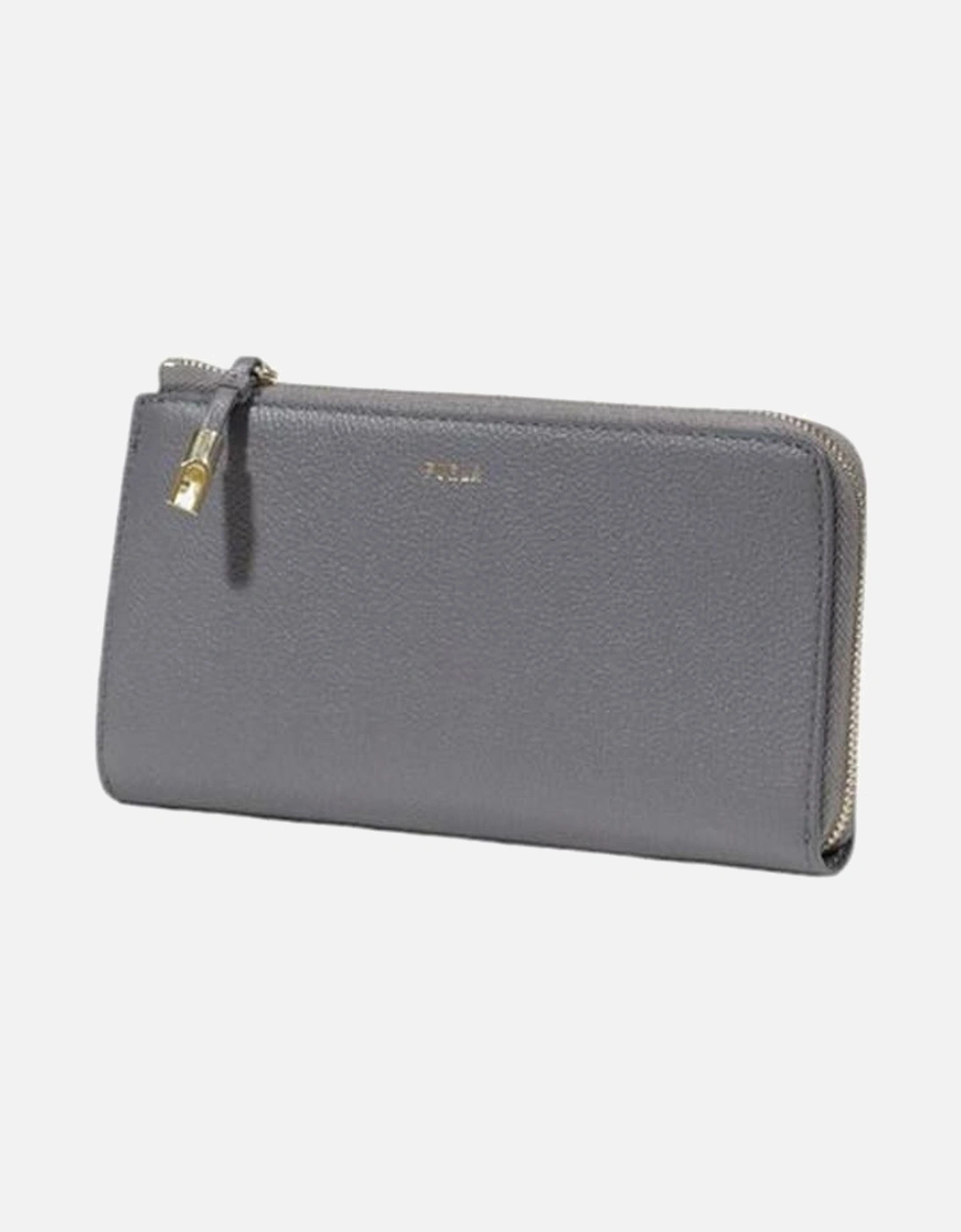 Leather Wallet with Multiple Card Slots Women - Gray