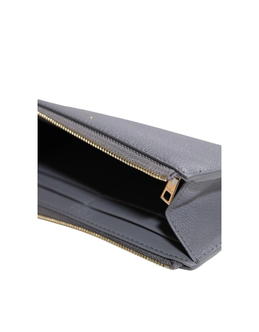 Leather Wallet with Multiple Card Slots Women - Gray