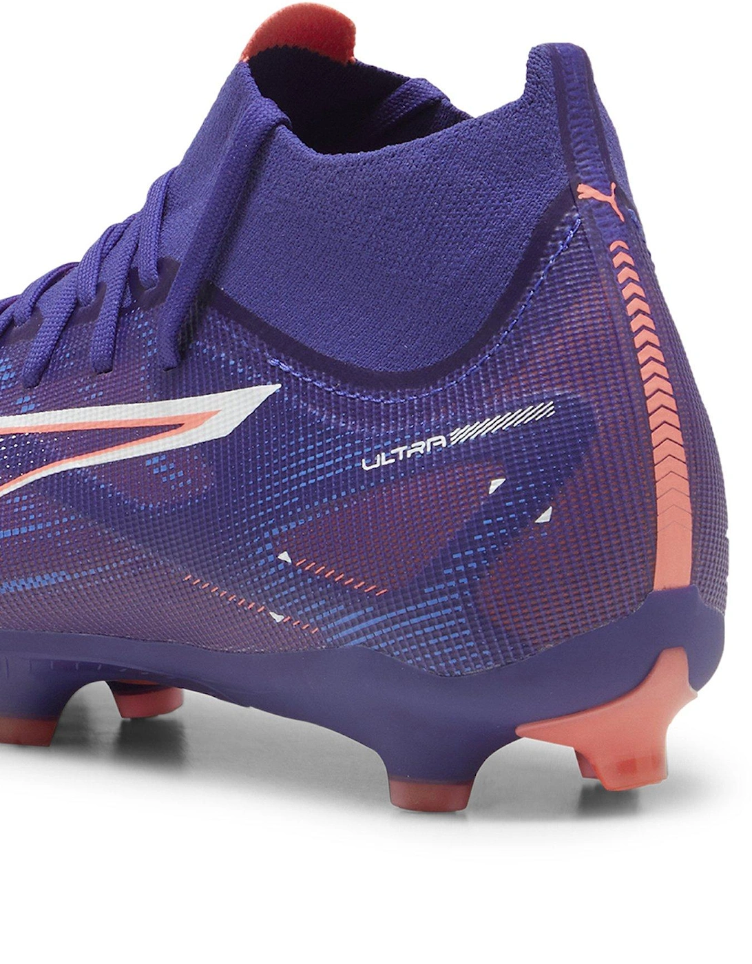 Mens Ultra 5+ Match Laceless Firm Ground Football Boots - Blue