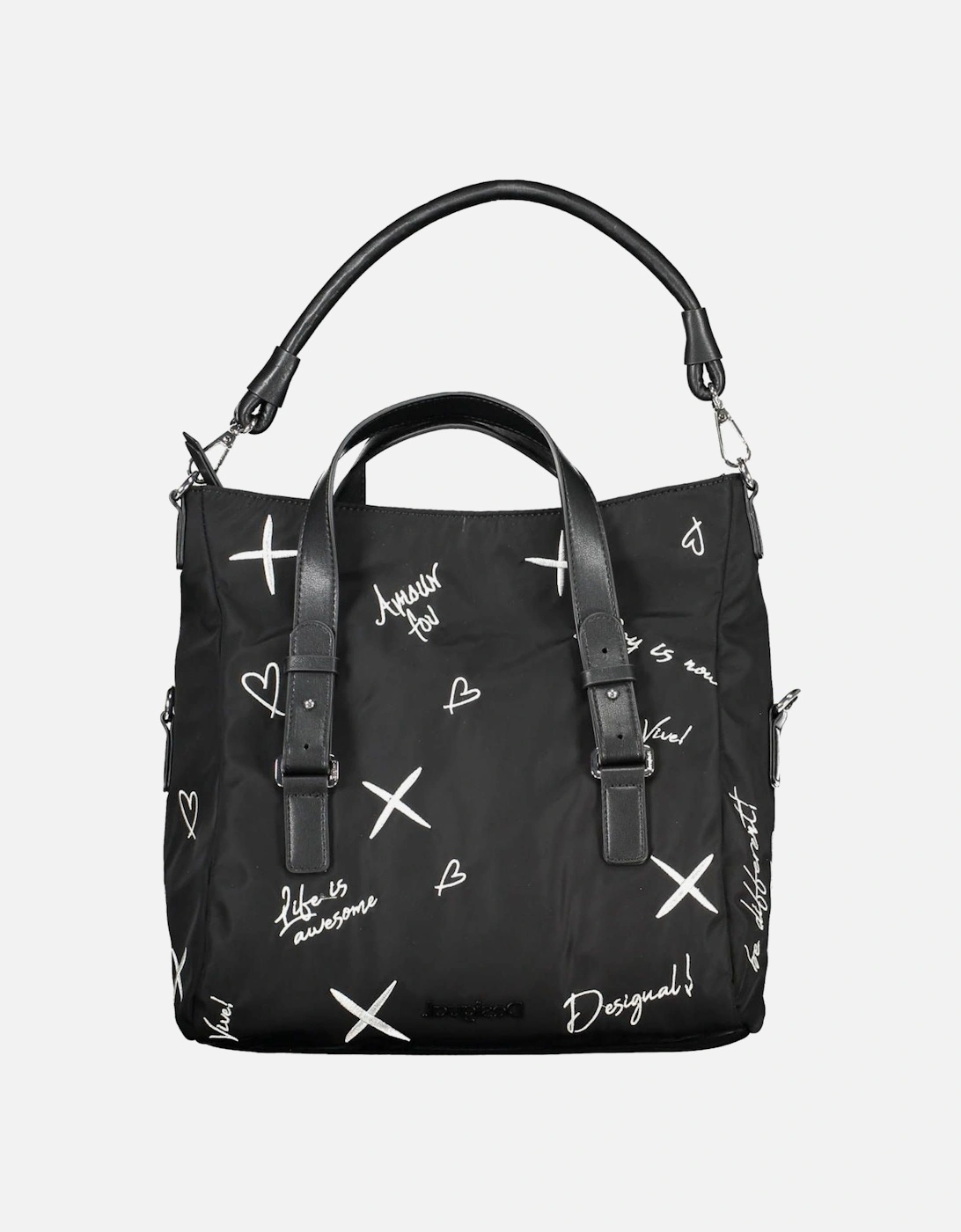 Exquisite Embroidered Handbag with Removable Handles and Adjustable, 4 of 3