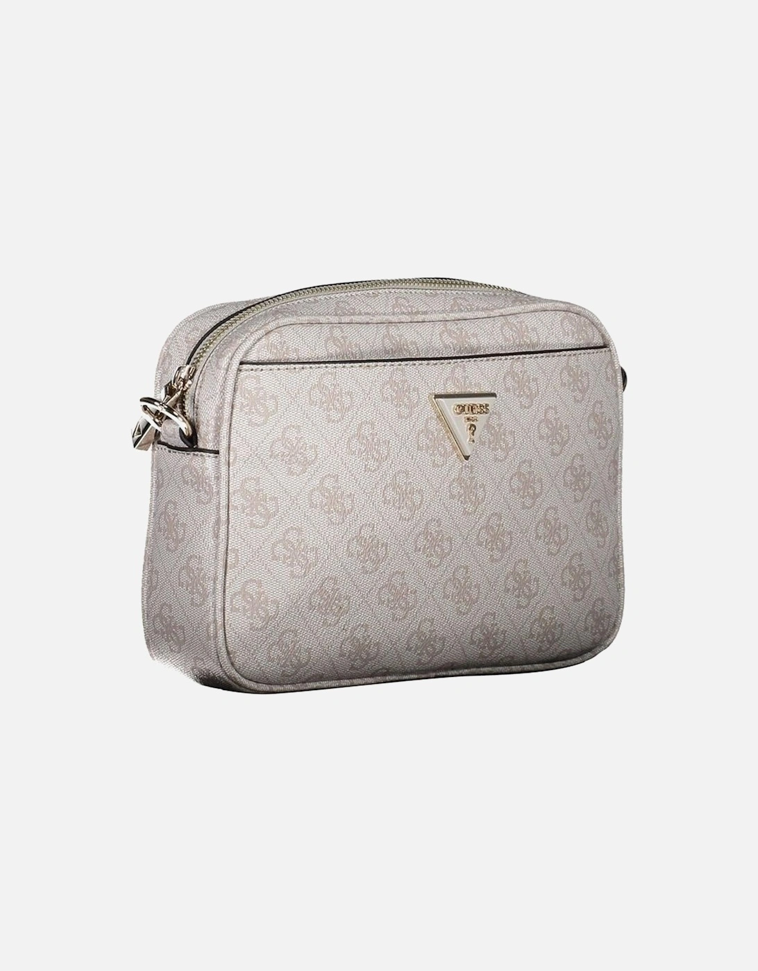 Contrasting Detail Shoulder Bag with Multiple Pockets and Logo Women -