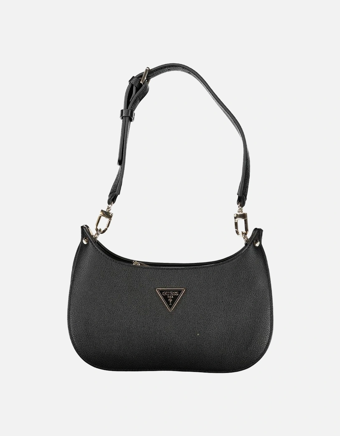 Contrast Detail Mini Bag with Adjustable Strap. Women - Black Handbags, 4 of 3
