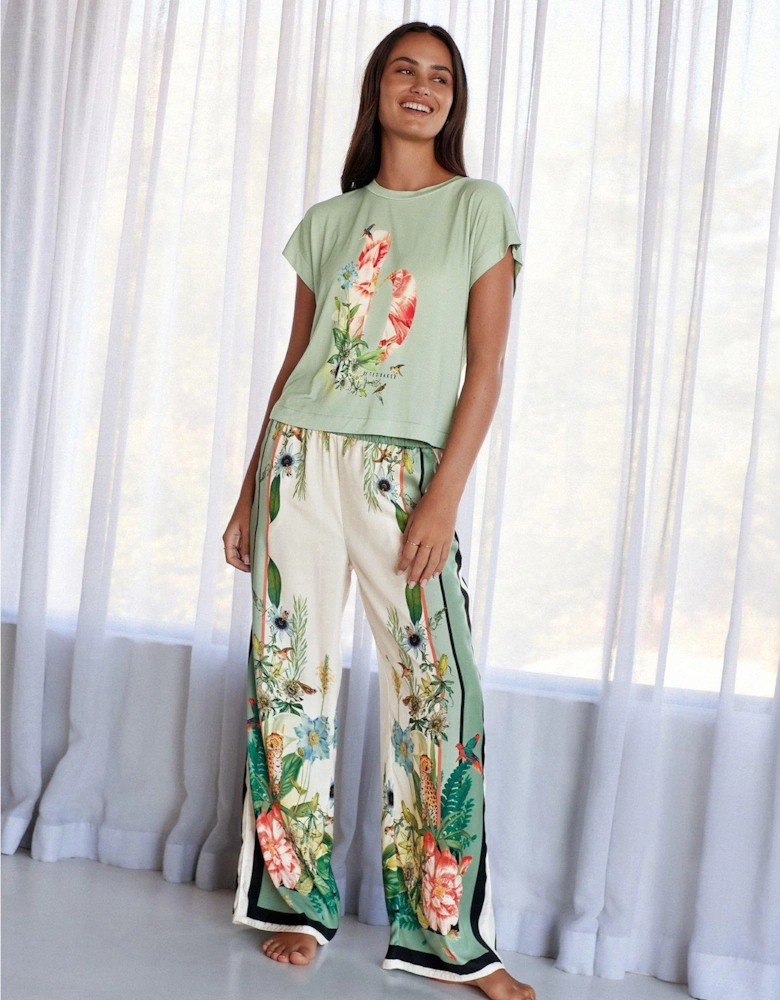 June Kew Tee Pj - Green