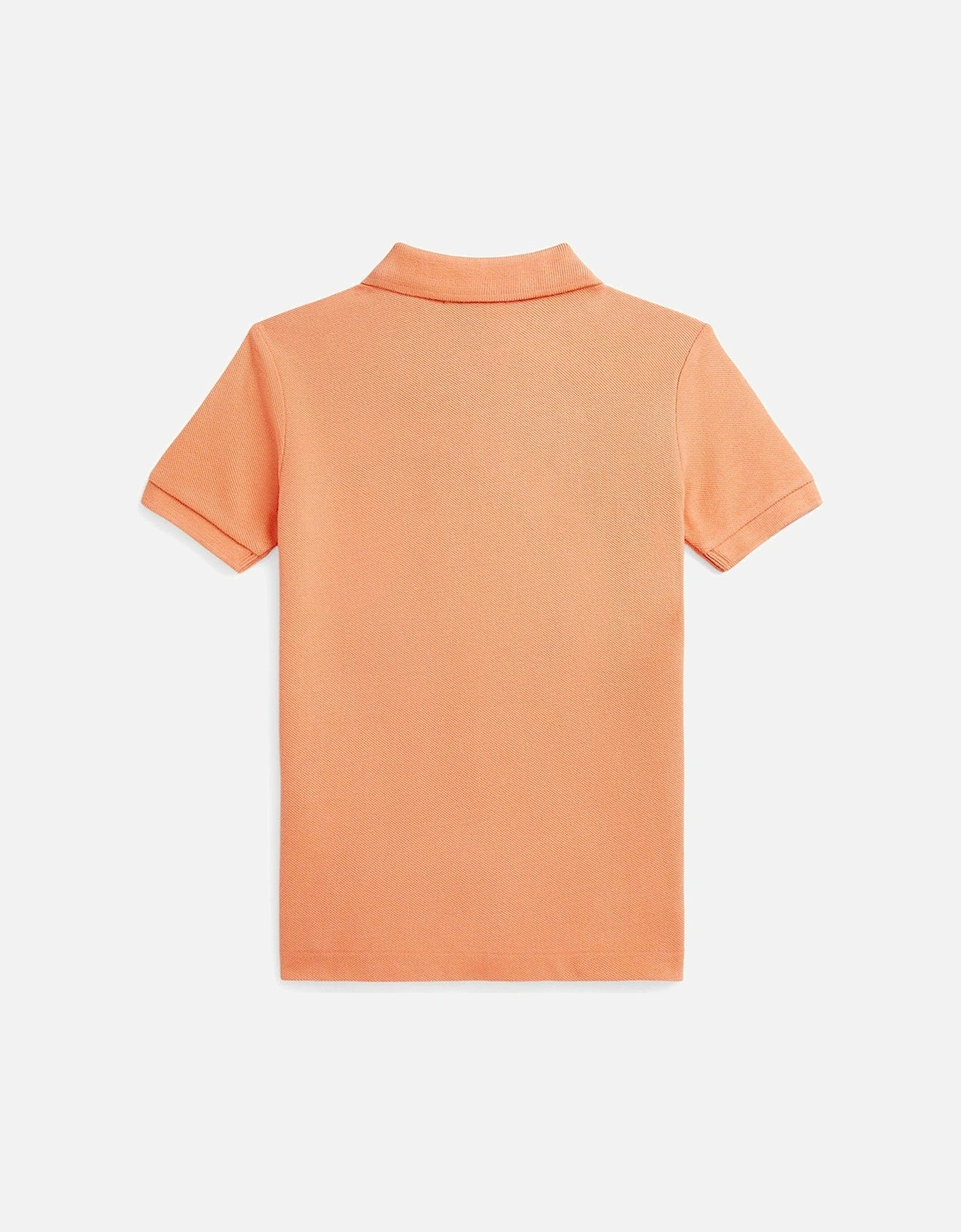 Boys Short Sleeve Polo Shirt - Orange