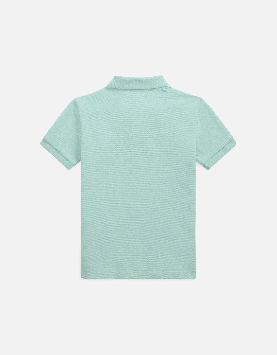 Boys Short Sleeve Polo Shirt - Light Blue