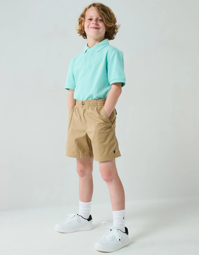 Boys Prepster Shorts - Beige