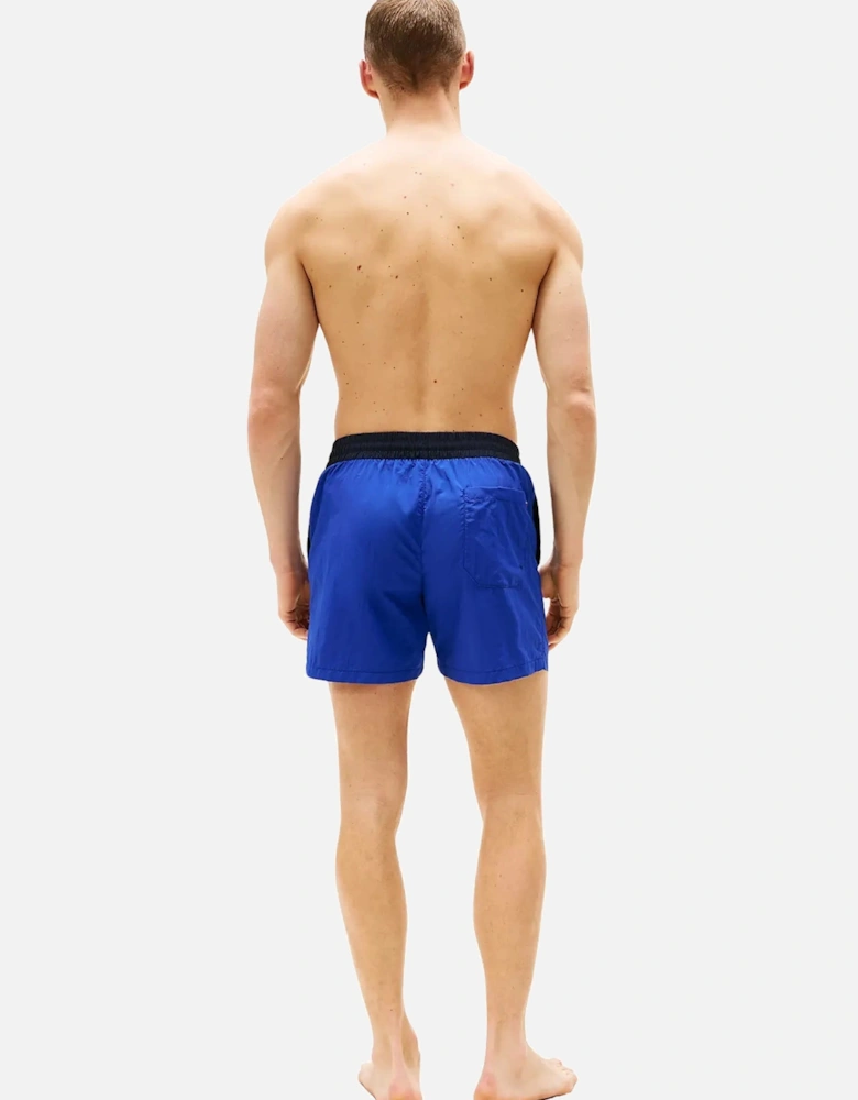 Heritage Mid Length Swim Shorts, Wedge Blue