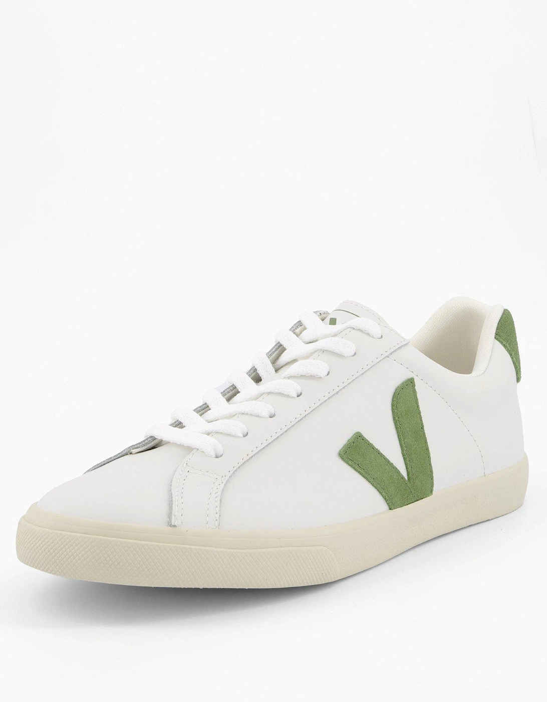 Men's Esplar Logo Trainers - White/Green