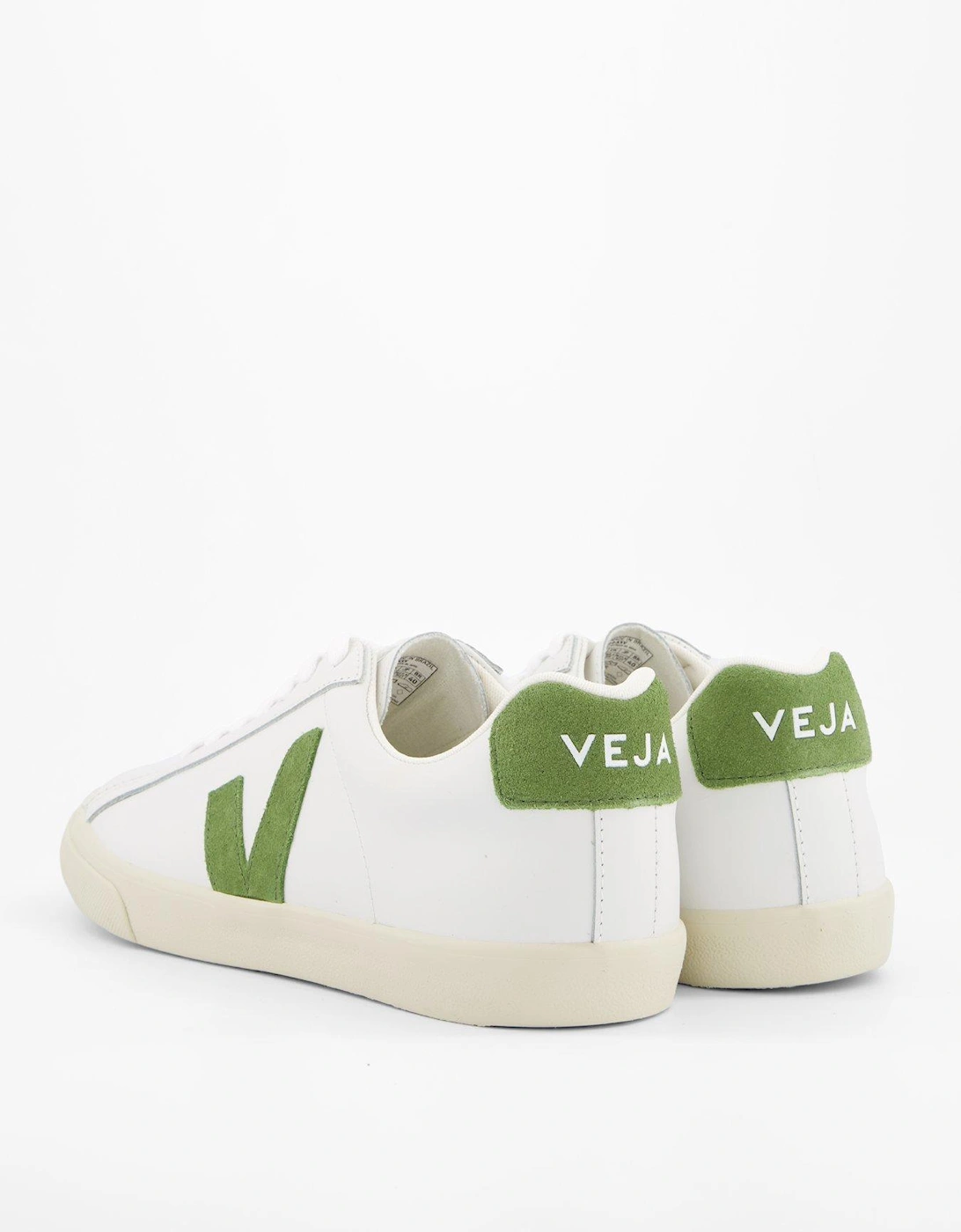 Men's Esplar Logo Trainers - White/Green
