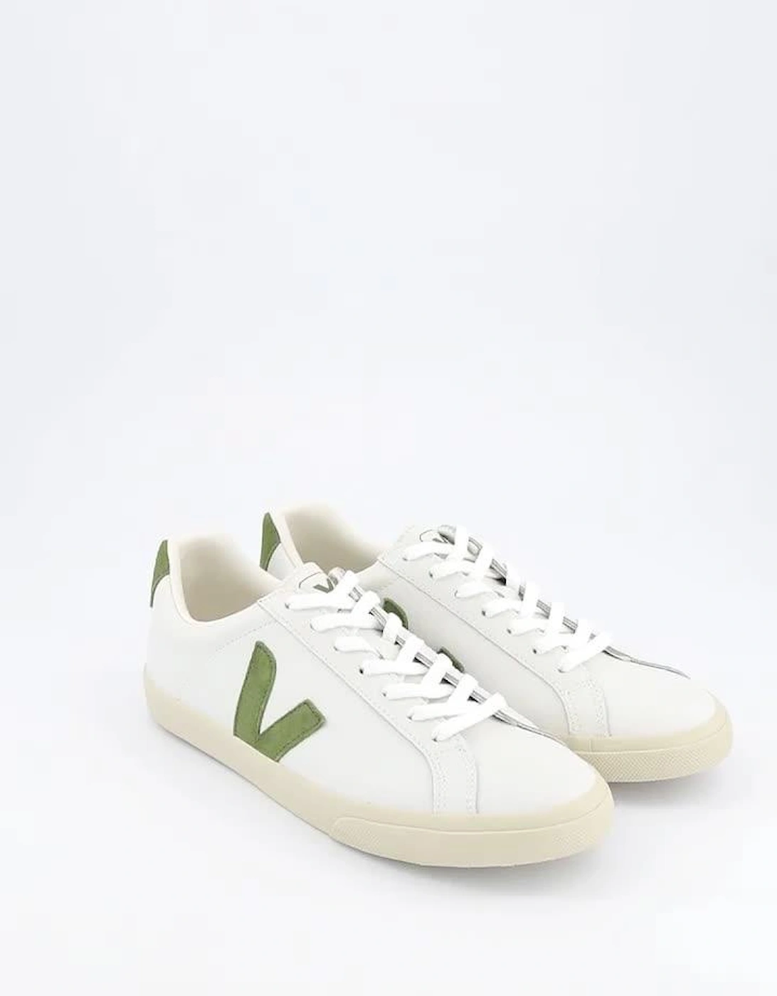 Men's Esplar Logo Trainers - White/Green