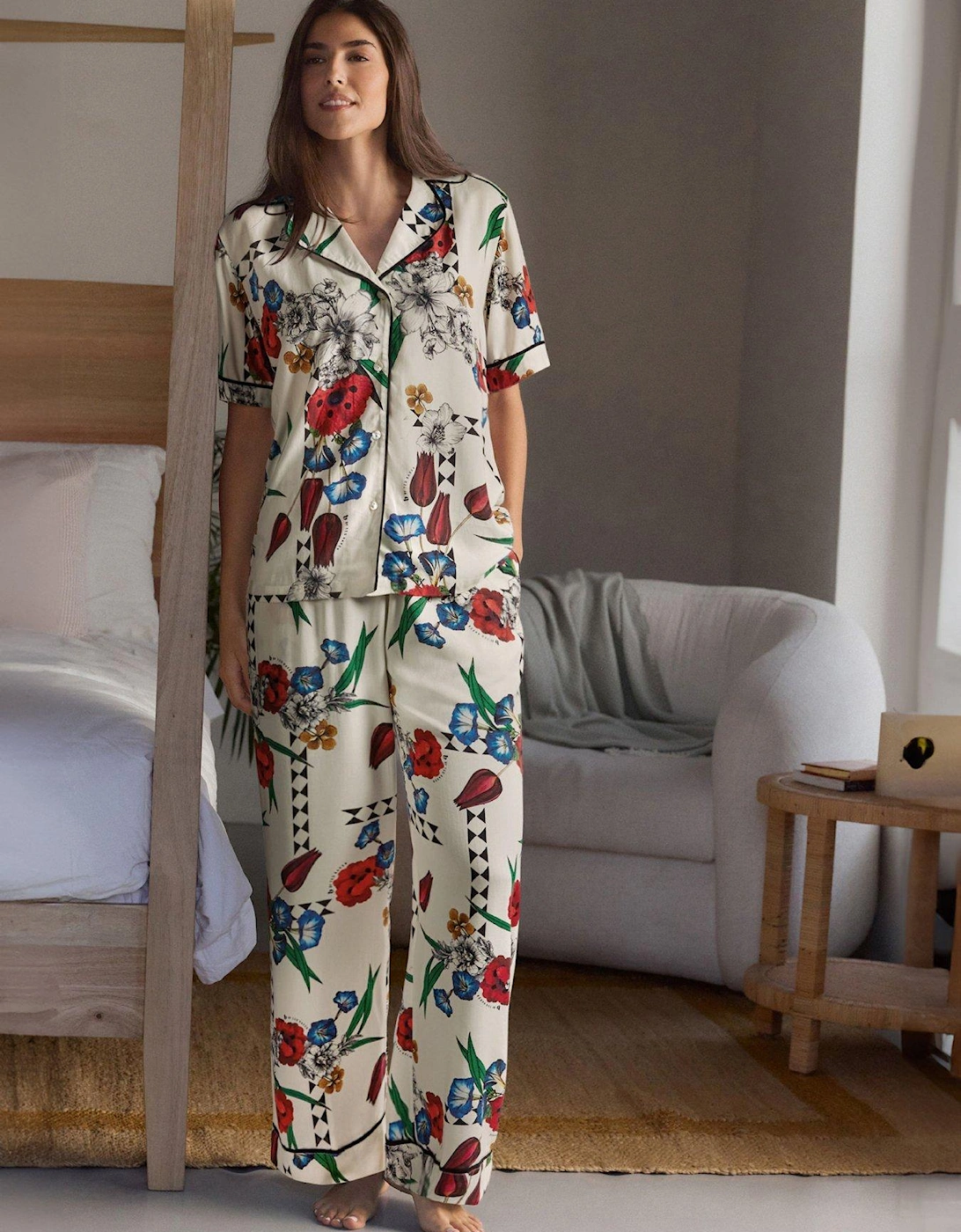 May Snake Pyjama Set - Ecru, 2 of 1