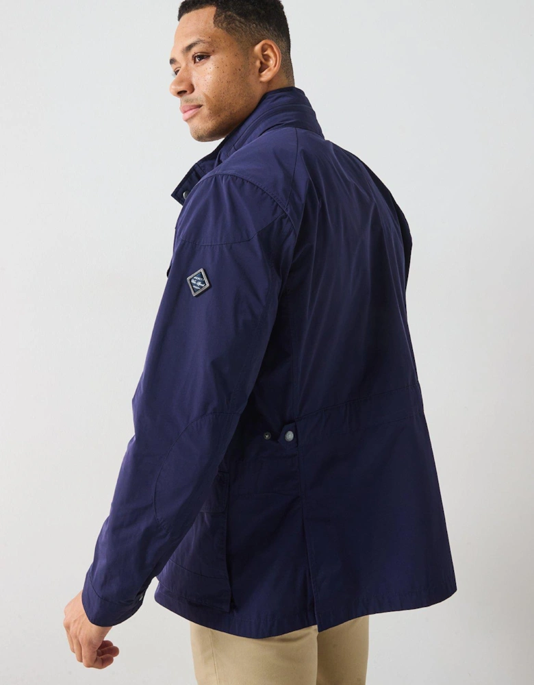 Velospeed Mid Length Jacket - Navy