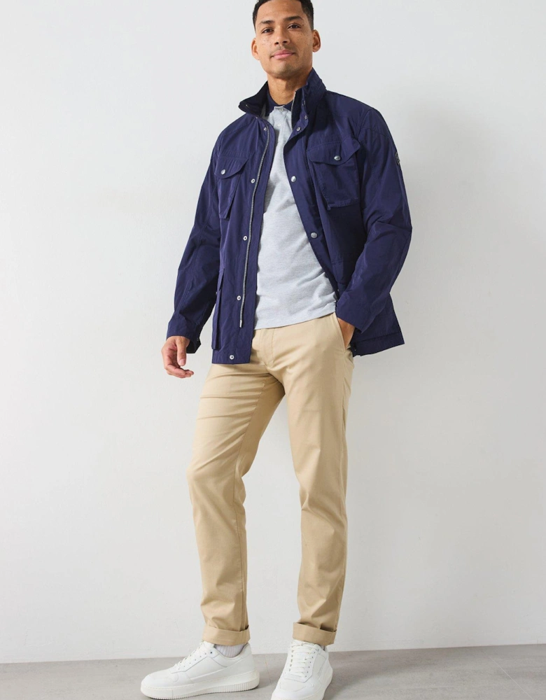 Velospeed Mid Length Jacket - Navy