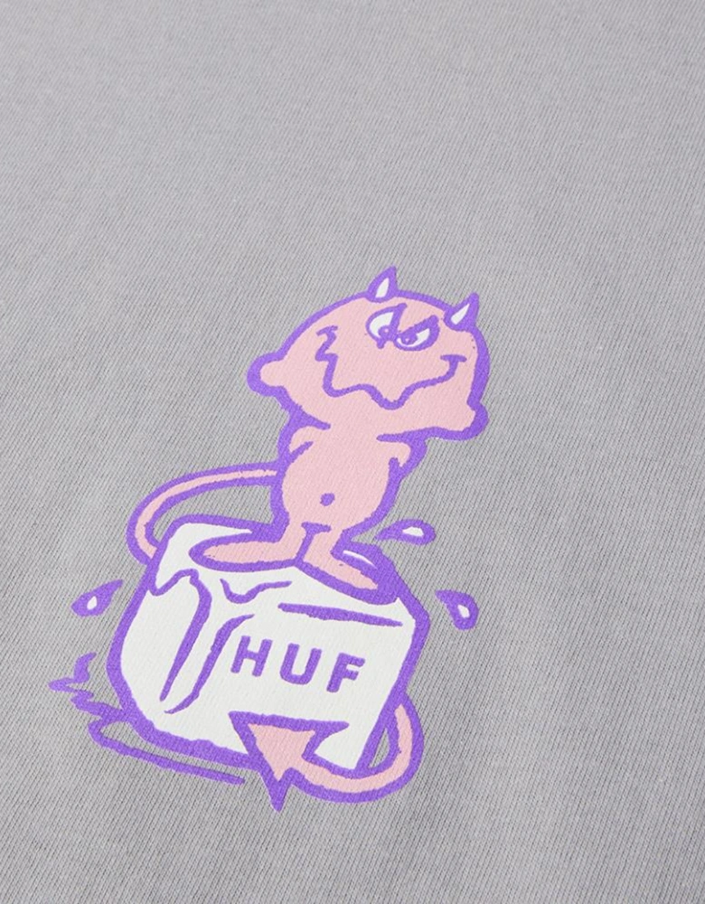 Melt S/S Tee - Dust Purple