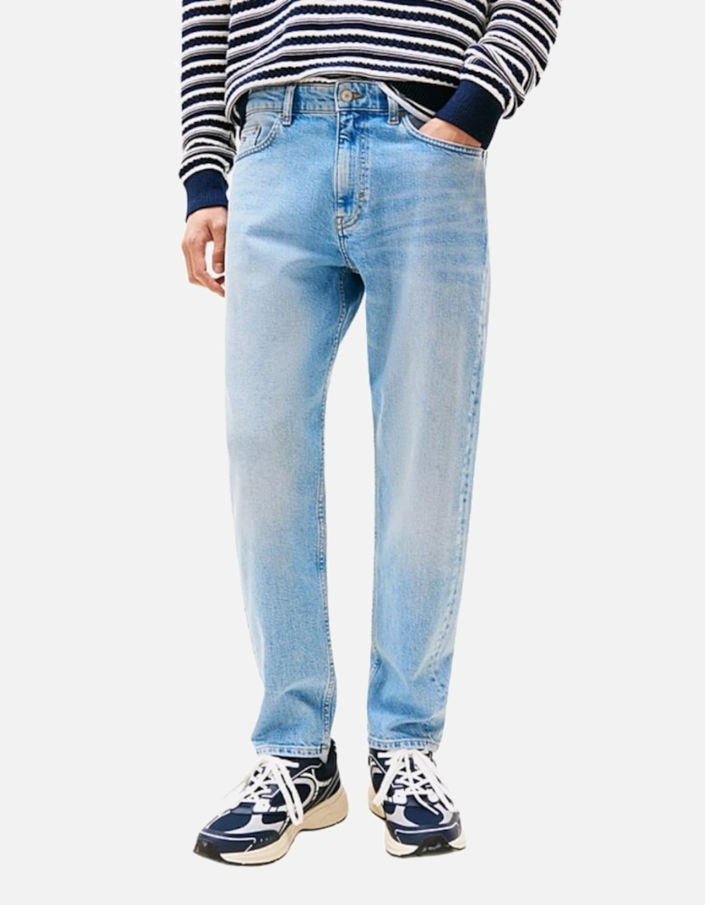 TMJ Soft Touch Isaac Relaxed Tapered Jean - Denim Light
