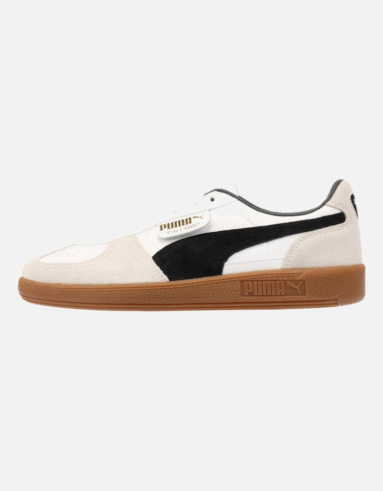 Palermo Leather White/Black Trainers