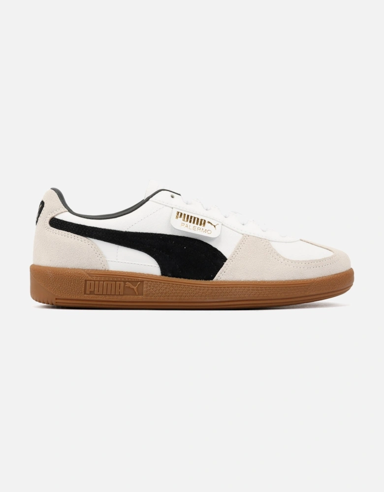 Palermo Leather White/Black Trainers