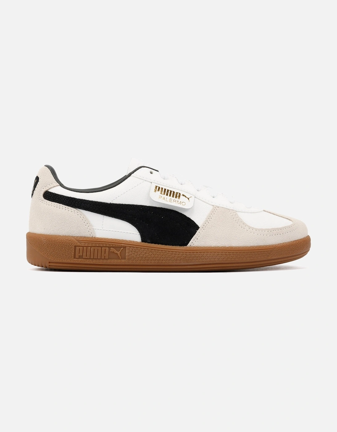 Palermo Leather White/Black Trainers