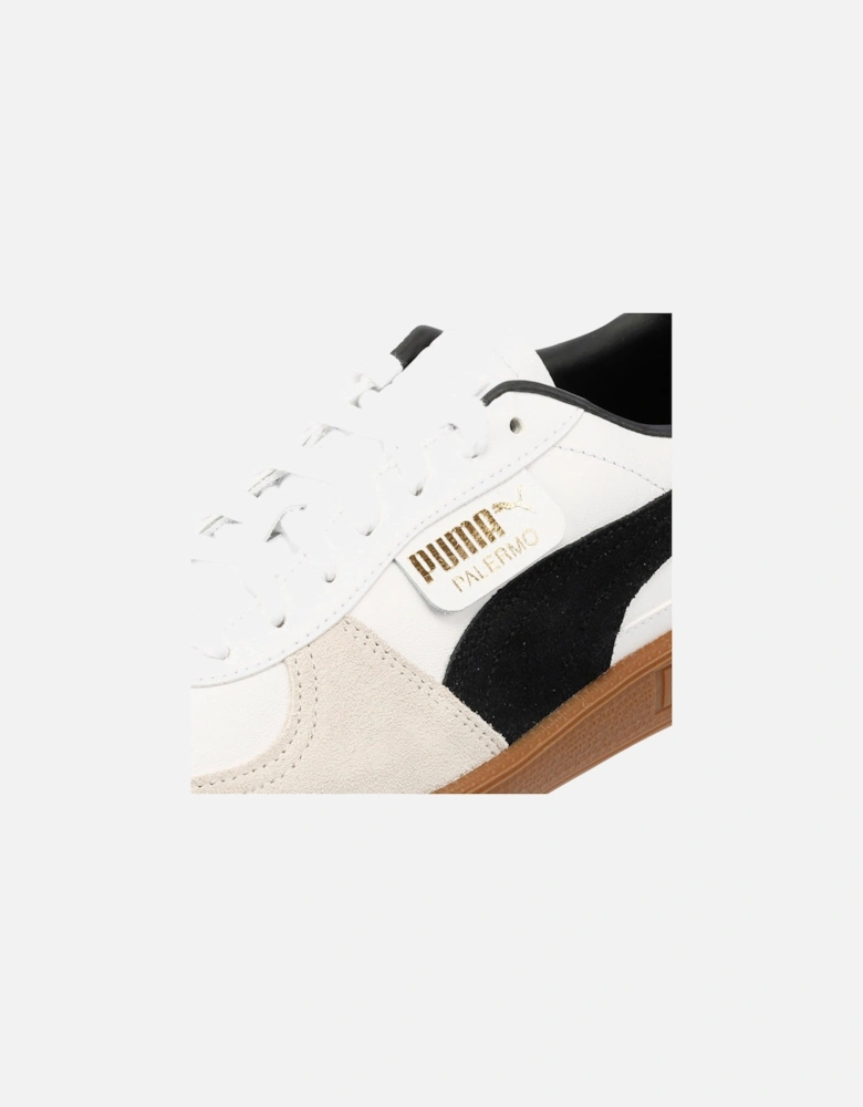 Palermo Leather White/Black Trainers