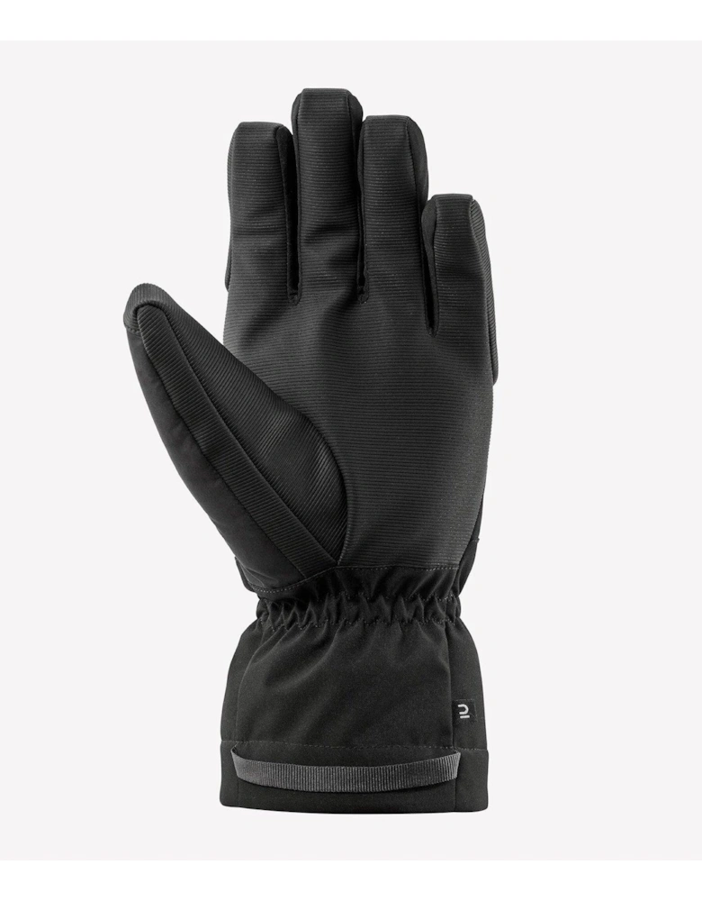 Unisex 500 LT Ski Gloves - Black