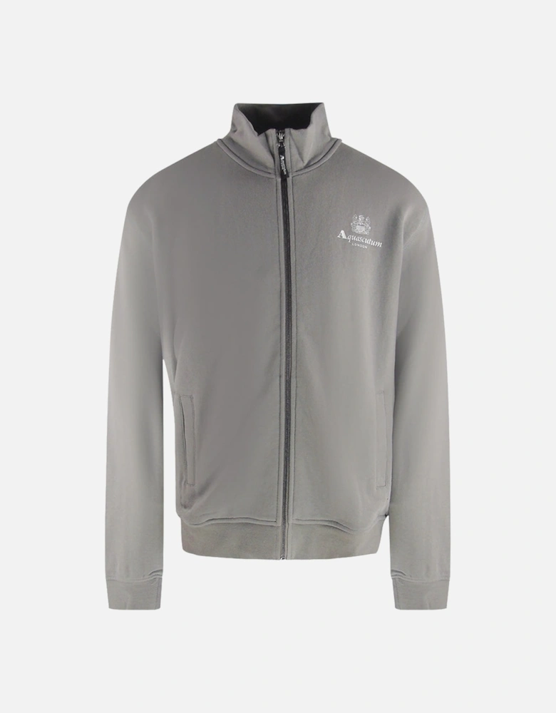 Active Zip Up Grey Sweatshirt