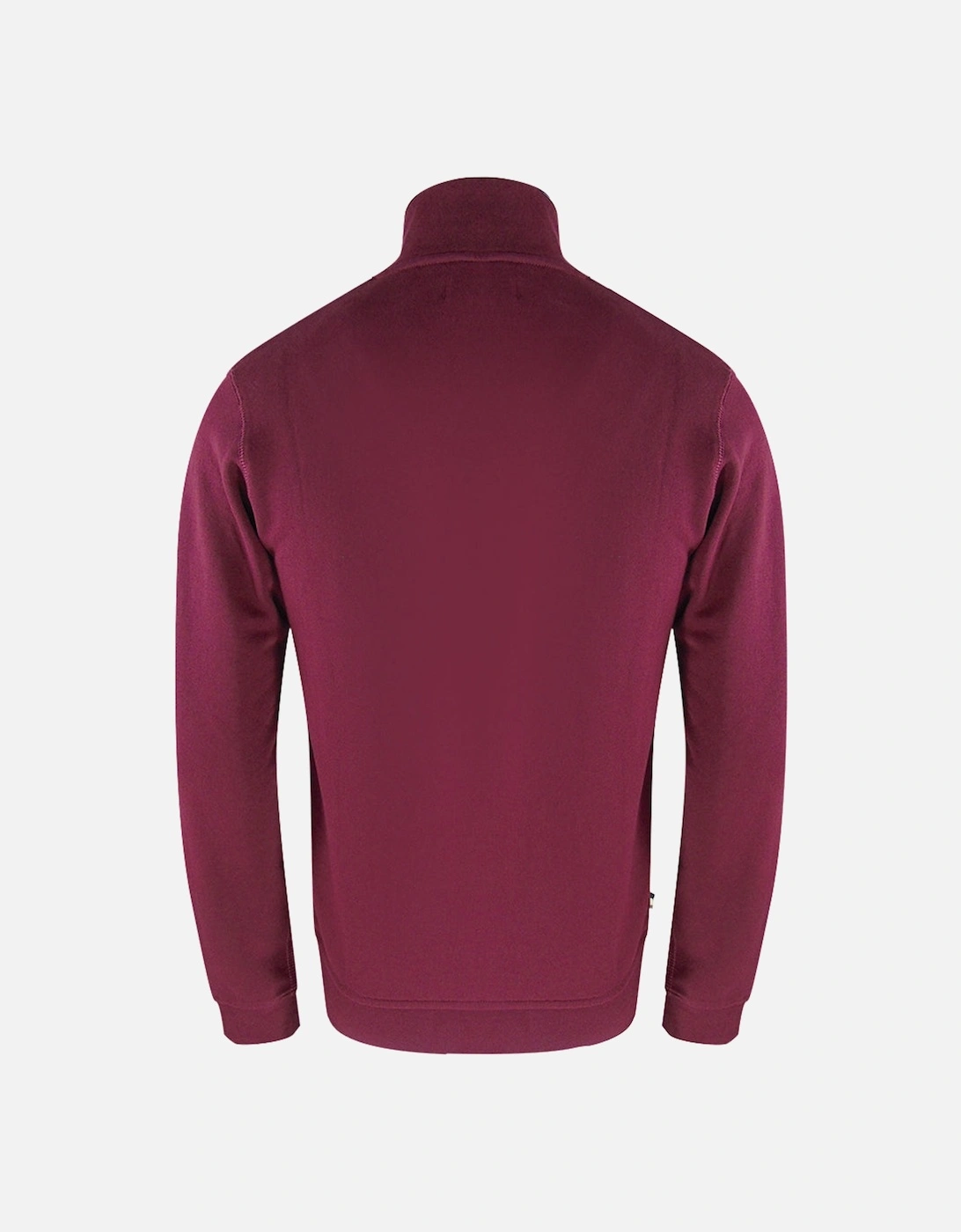 Active Zip Up Burgundy Sweatshirt