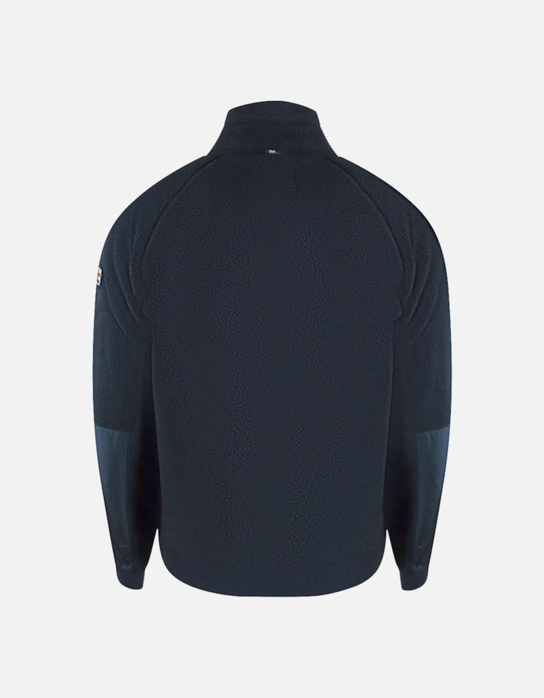 Active One Sherpa Navy Blue Jacket