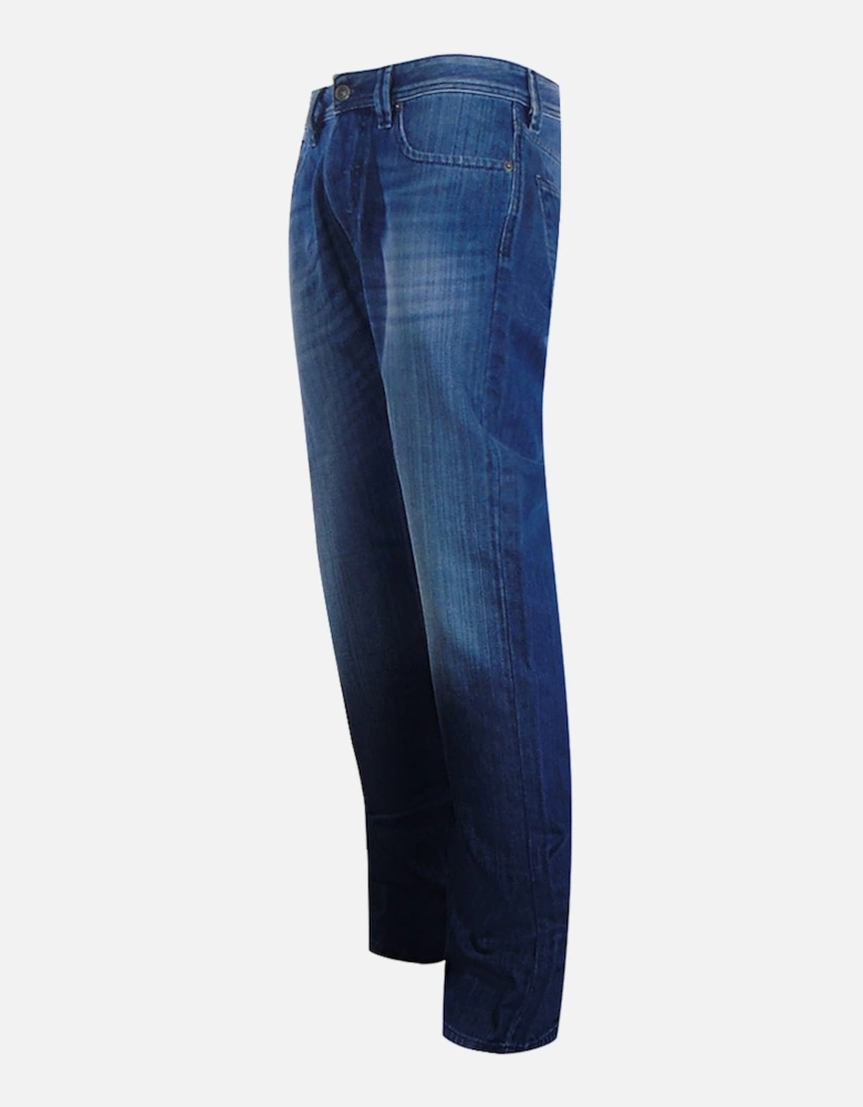 Larkee-X Dark Blue Denim Pants