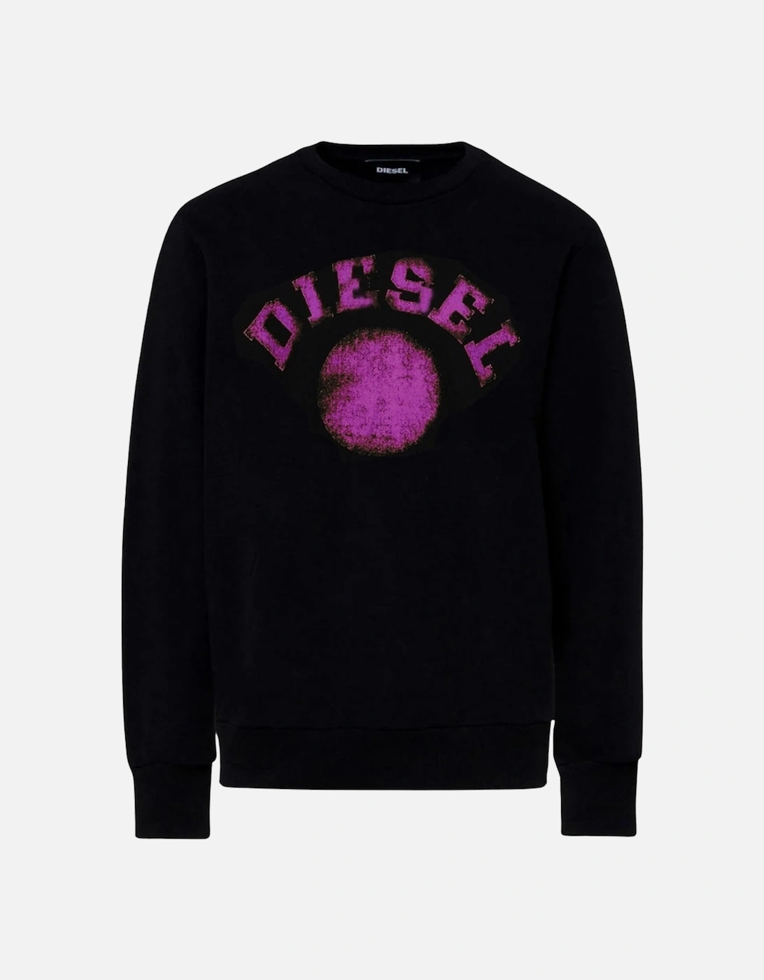 Faded Dot Logo Black Sweatshirt, 2 of 1