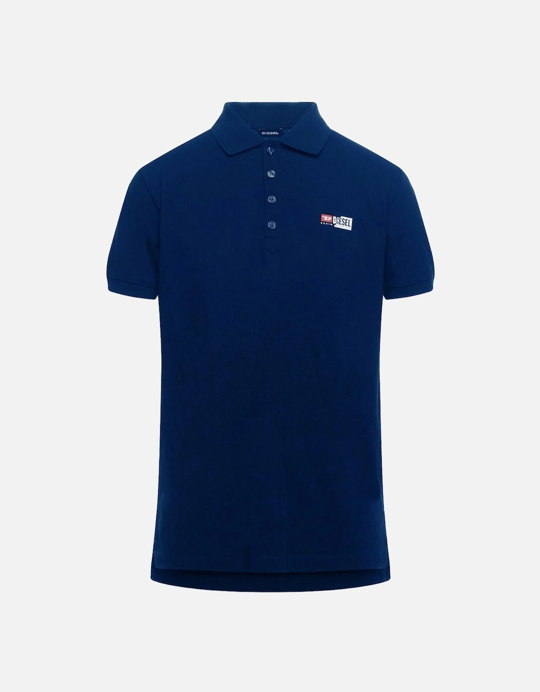 Small Logo Dark Blue Polo Shirt, 3 of 2