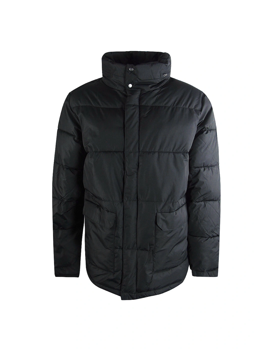 Aquascutum Men's Black Active Puffer Jacket - Size: 44/Regular