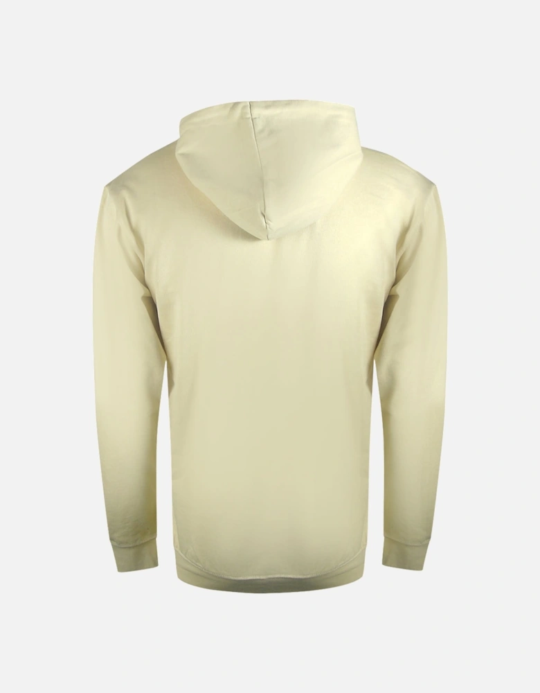 Cavalli Class Cracked Sprayed Logo Beige Hoodie