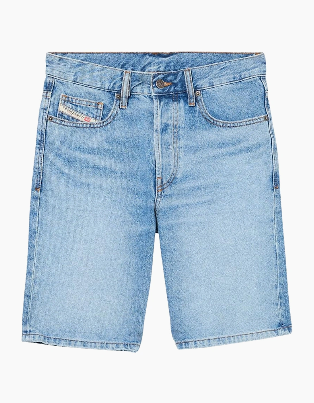 Diesel Men's Blue Slim Short Denim Shorts  34/32 W34