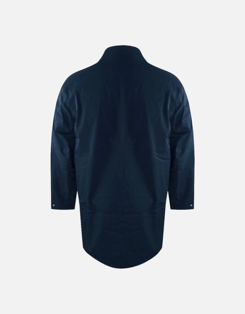 Active Navy Blue Trench Jacket