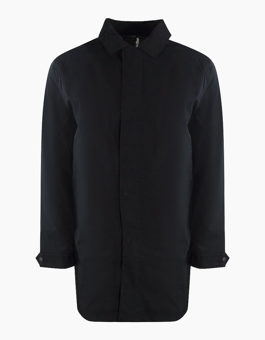 Aquascutum Men's Black Active Trench Jacket - Size: Regular/36