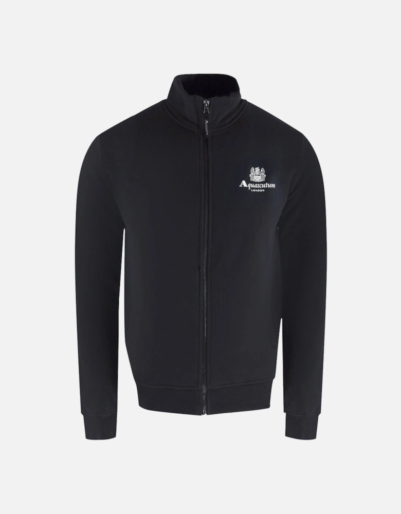 Active Zip Up Black Sweatshirt