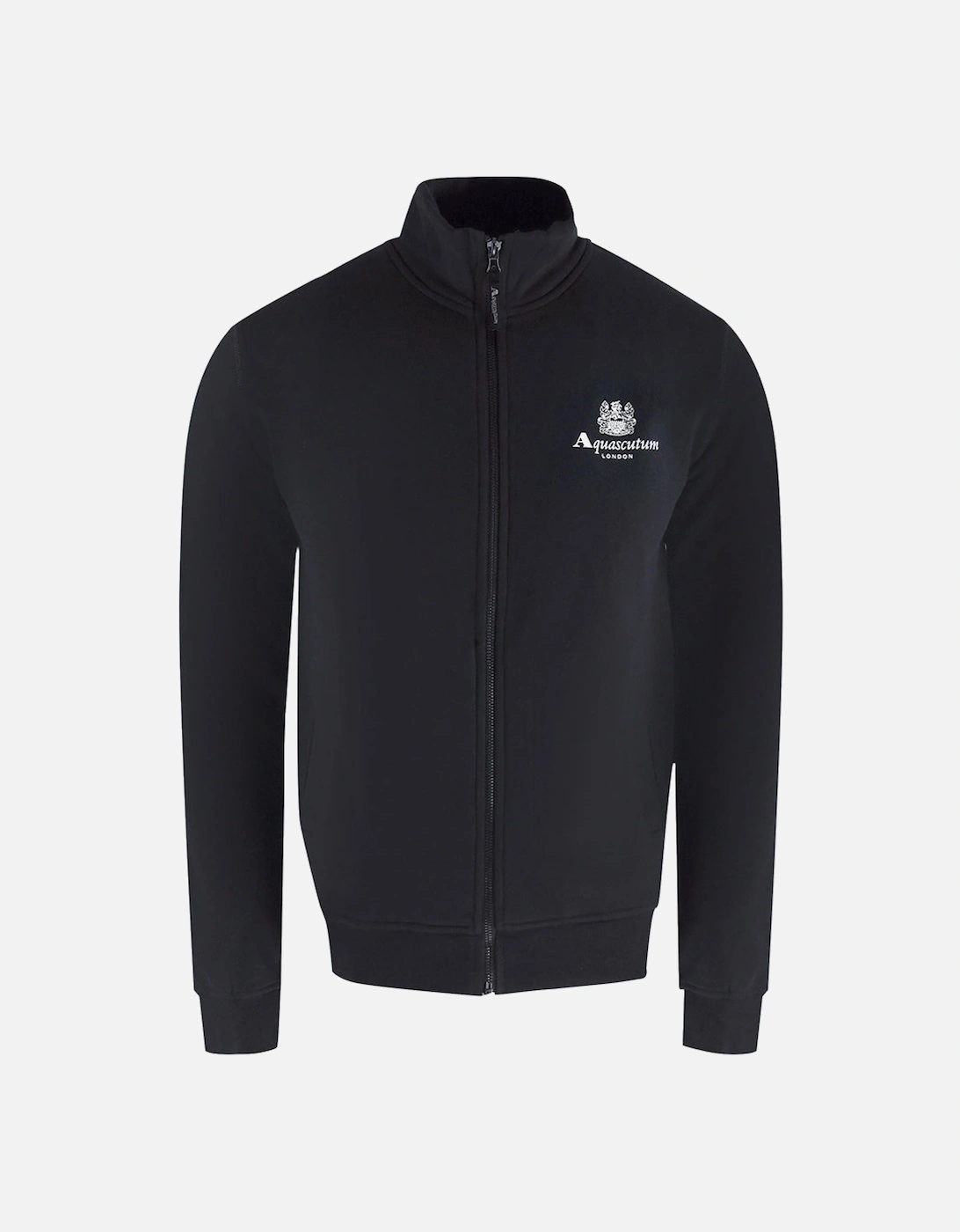 Active Zip Up Black Sweatshirt, 3 of 2
