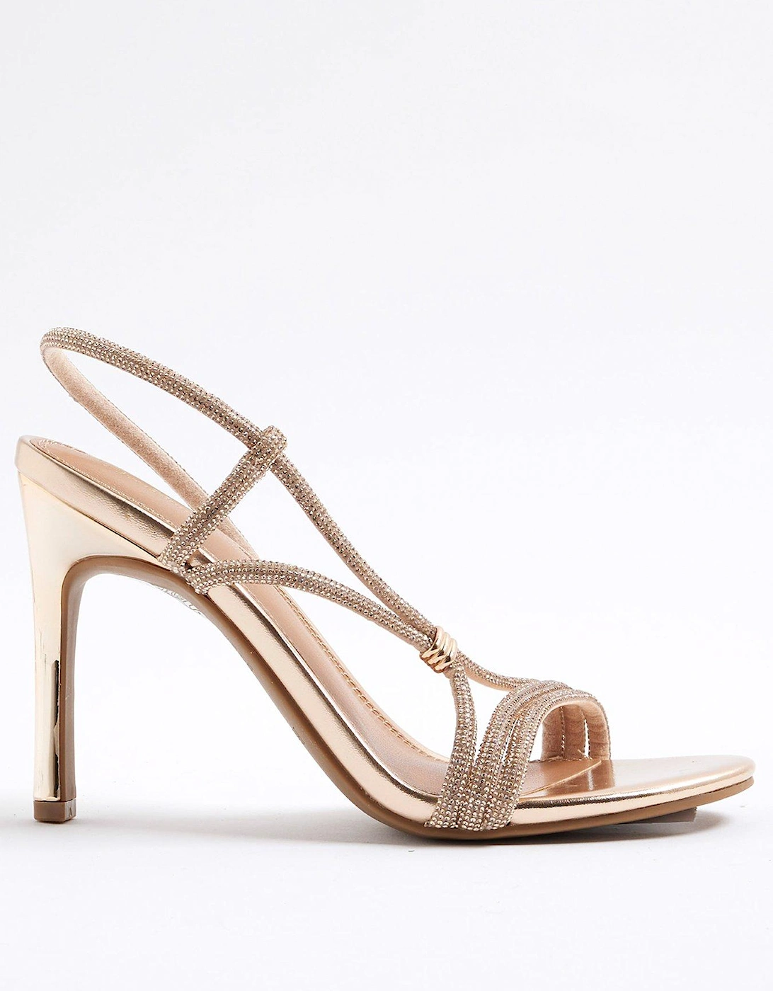 Diamante Strappy Heel - Gold, 2 of 1