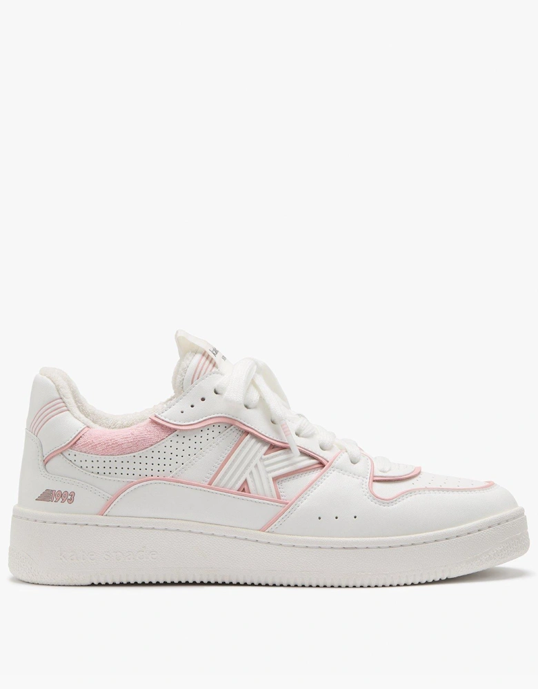 93 Kicks Low Top Lace Up Sneaker - White