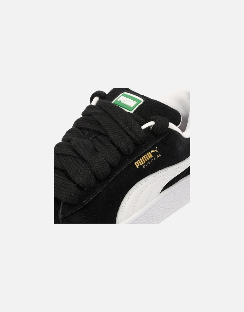- 395205-02 UNISEX SUEDE XL BLACK/WHITE