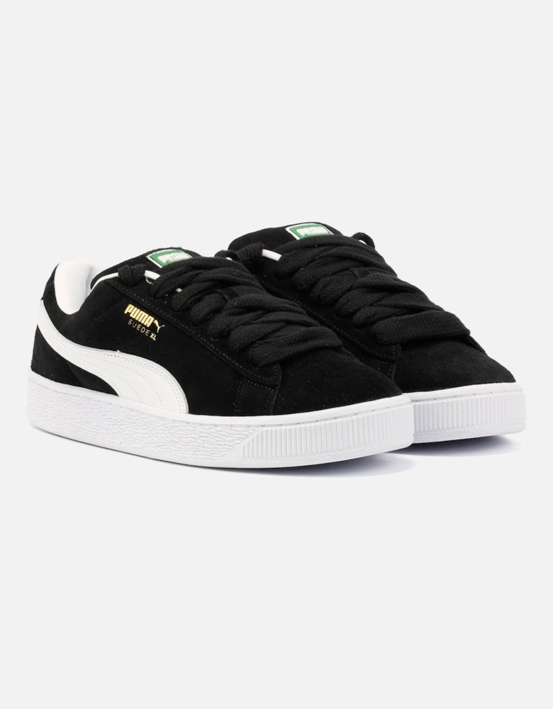 - 395205-02 UNISEX SUEDE XL BLACK/WHITE
