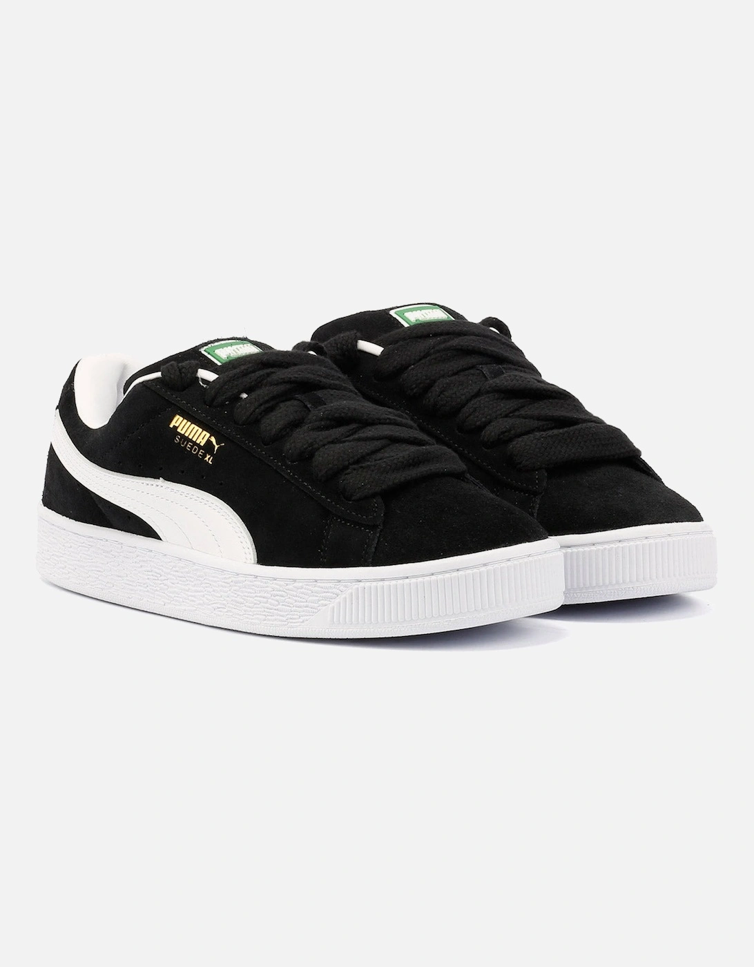 - 395205-02 UNISEX SUEDE XL BLACK/WHITE, 9 of 8