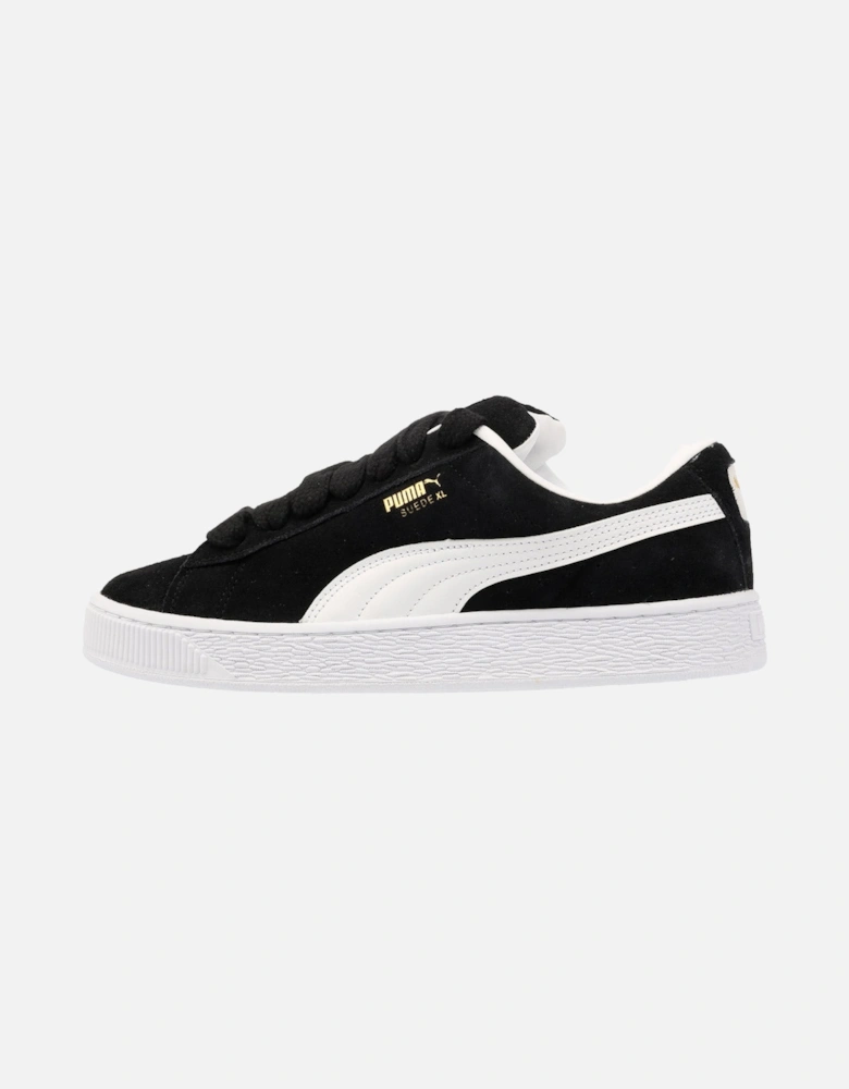 - 395205-02 UNISEX SUEDE XL BLACK/WHITE