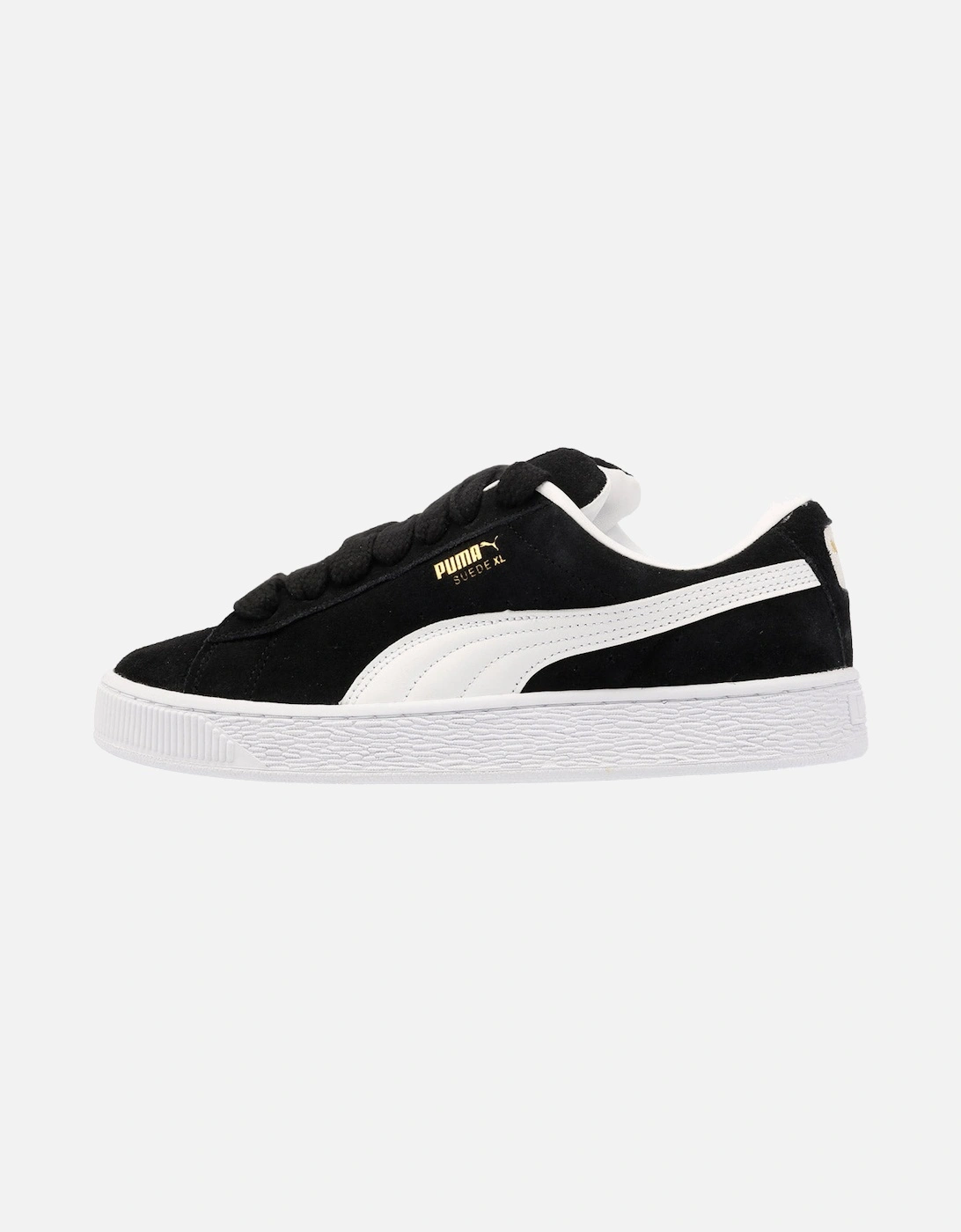 - 395205-02 UNISEX SUEDE XL BLACK/WHITE