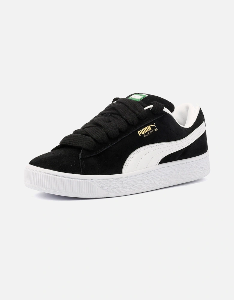 - 395205-02 UNISEX SUEDE XL BLACK/WHITE
