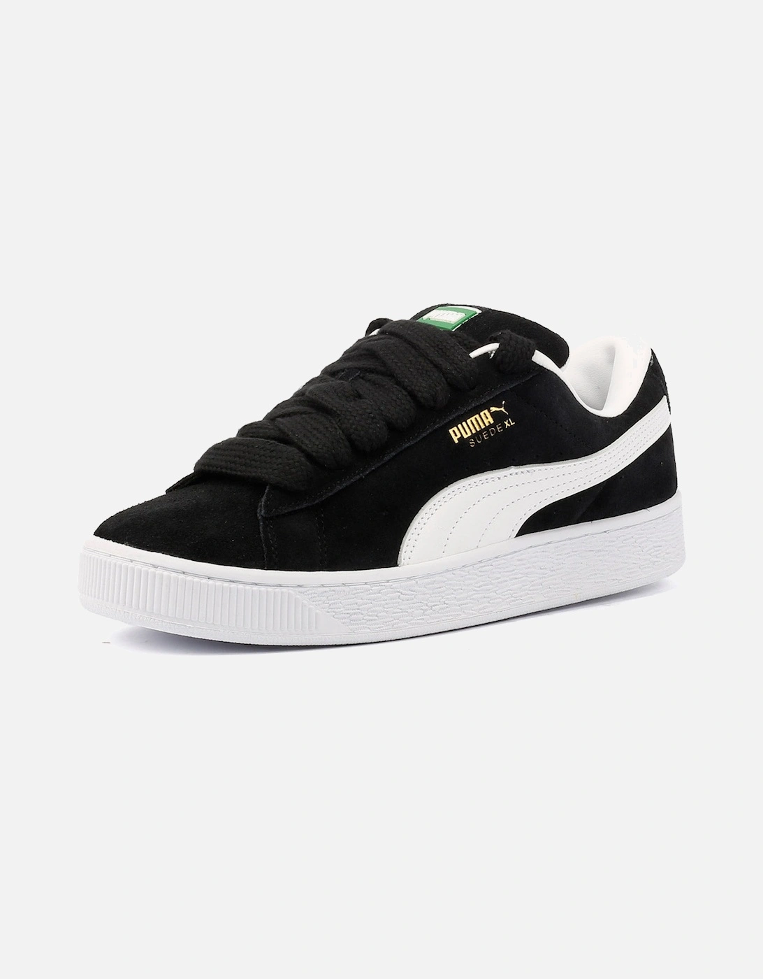 - 395205-02 UNISEX SUEDE XL BLACK/WHITE