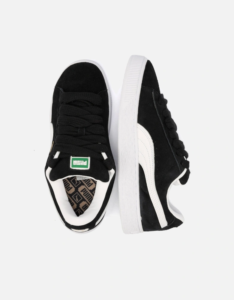 - 395205-02 UNISEX SUEDE XL BLACK/WHITE