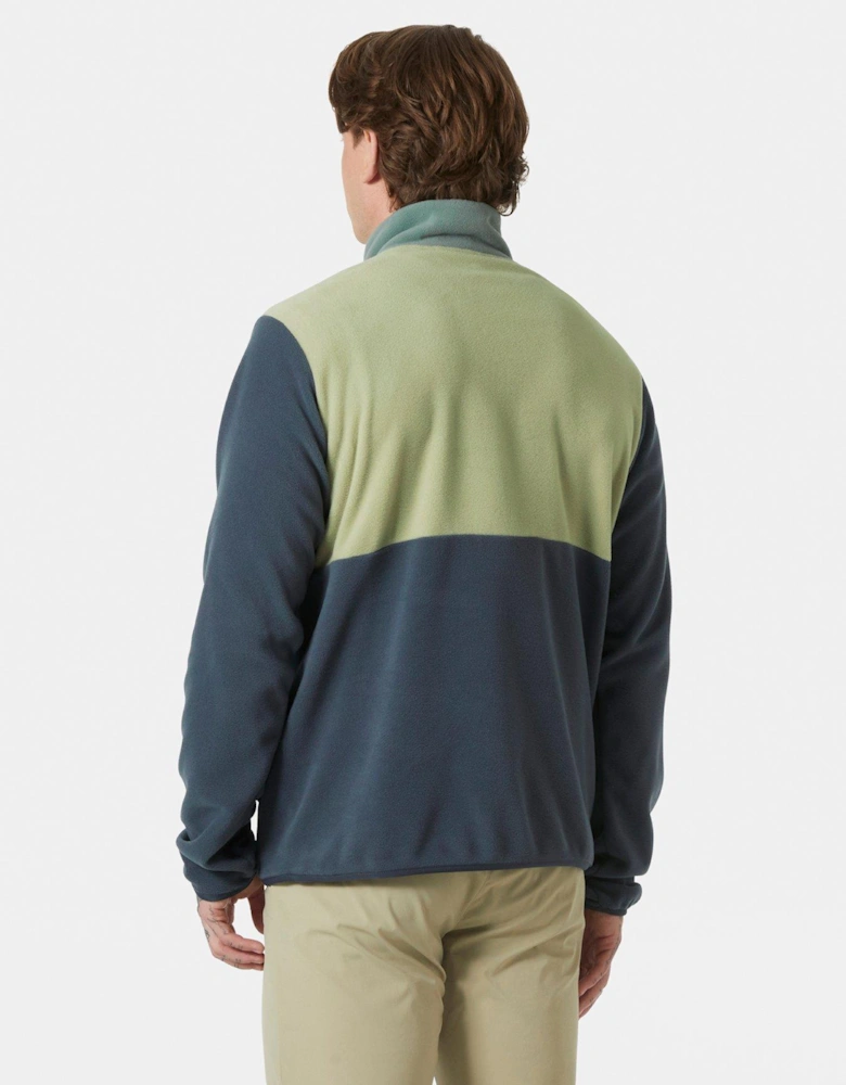 Mens Daybreaker Snap Pullover Fleece - Green