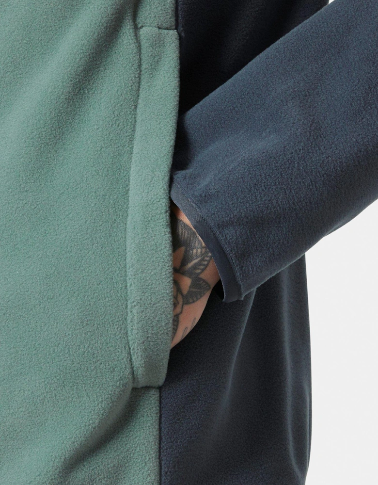 Mens Daybreaker Snap Pullover Fleece - Green