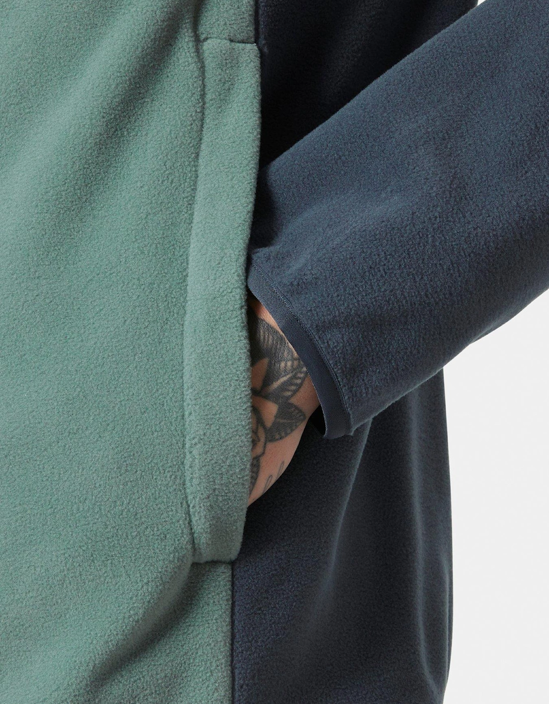 Mens Daybreaker Snap Pullover Fleece - Green